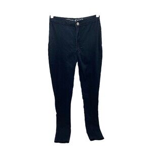 Blue Faith Junior's Pant's Blue Skinny Leg Back Pocket Stretch Size 9 to 10 X 33